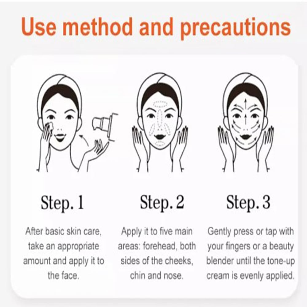 Five Vitamin C Tone-Up Cream, Five Vitamin C Cream, Fivefold Vitamin C BB Cream, Five Vitamin C Natural Makeup Cream, Vitamin C Face Serum Moisturizer Cream