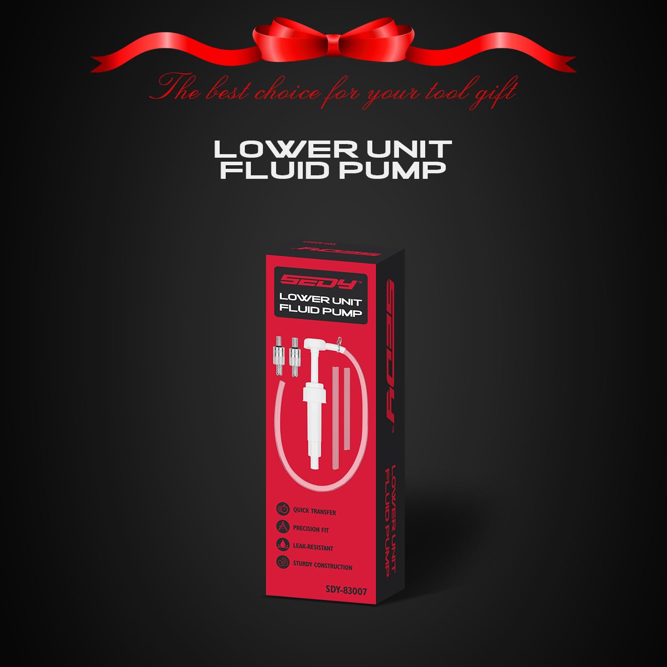 SEDY Lubricant Fluid Transfer Pump,Transmission Fluid Pump,Gear Oil Pump for Gallon Bottles & Wide Mouth Quart Bottles,Differential Fluid Pump,Hand Transfer Gear Oil,Transmission & Differential Fluid