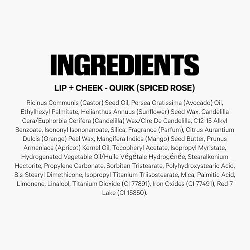 Milk Makeup Lip + Cheek Stick – Multi-Use Cream Blush + Lip Color with Mango Butter, Avocado Oil + Apricot Oil – Hydrating, Buildable, Long-Lasting, Vegan Formula – Smirk, 0.21 oz