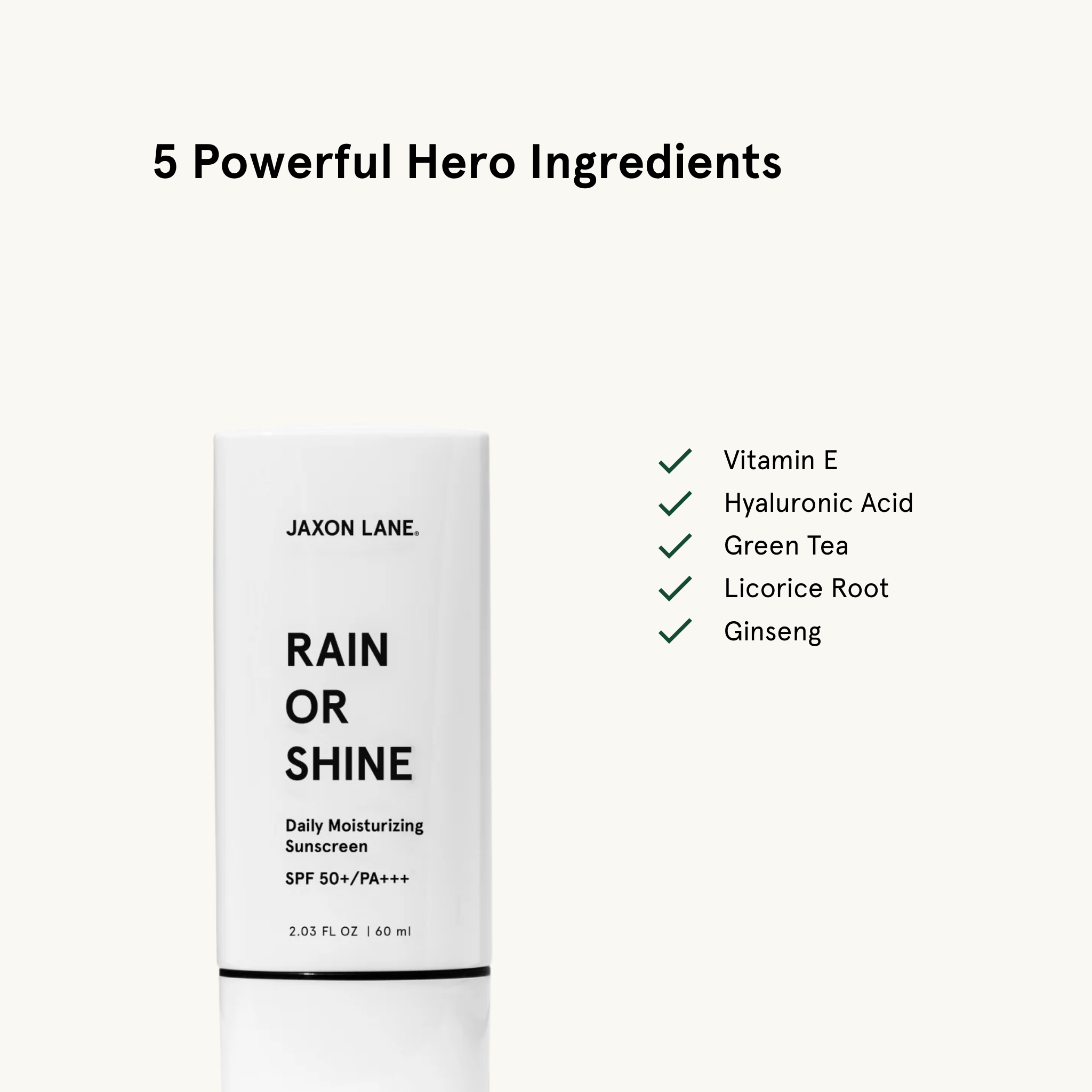 Rain Or Shine - Daily Moisturizing Sunscreen