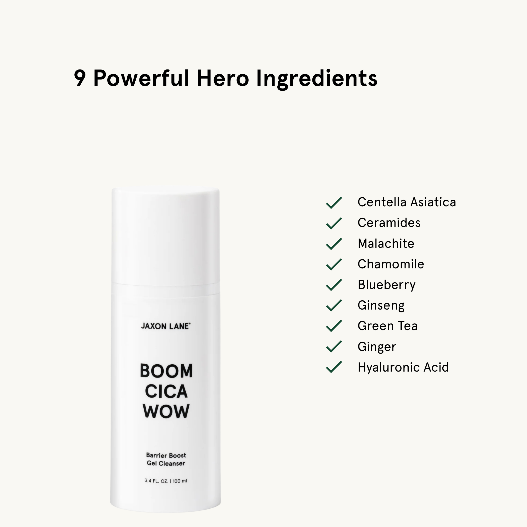Boom Cica Wow - Barrier Boost Gel Cleanser