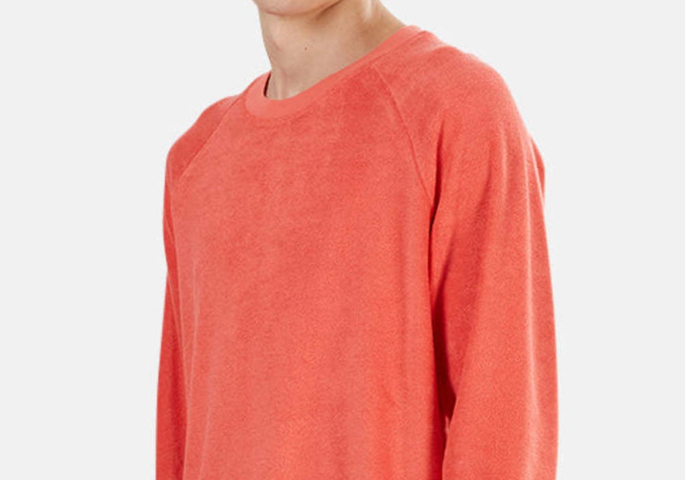 La Paz Men's Cunha Sweatshirt Sweater in Coral Size XL by Steals