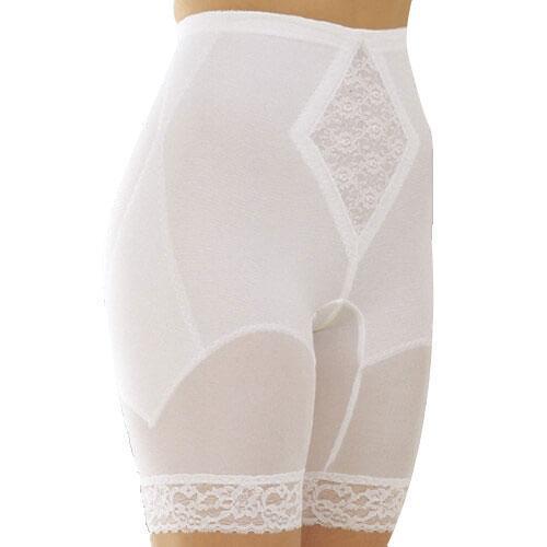 Style 6795 | Waistline Thigh Slimmer with Tummy Control Panel| Memory Compression Fabric | Medium Support
