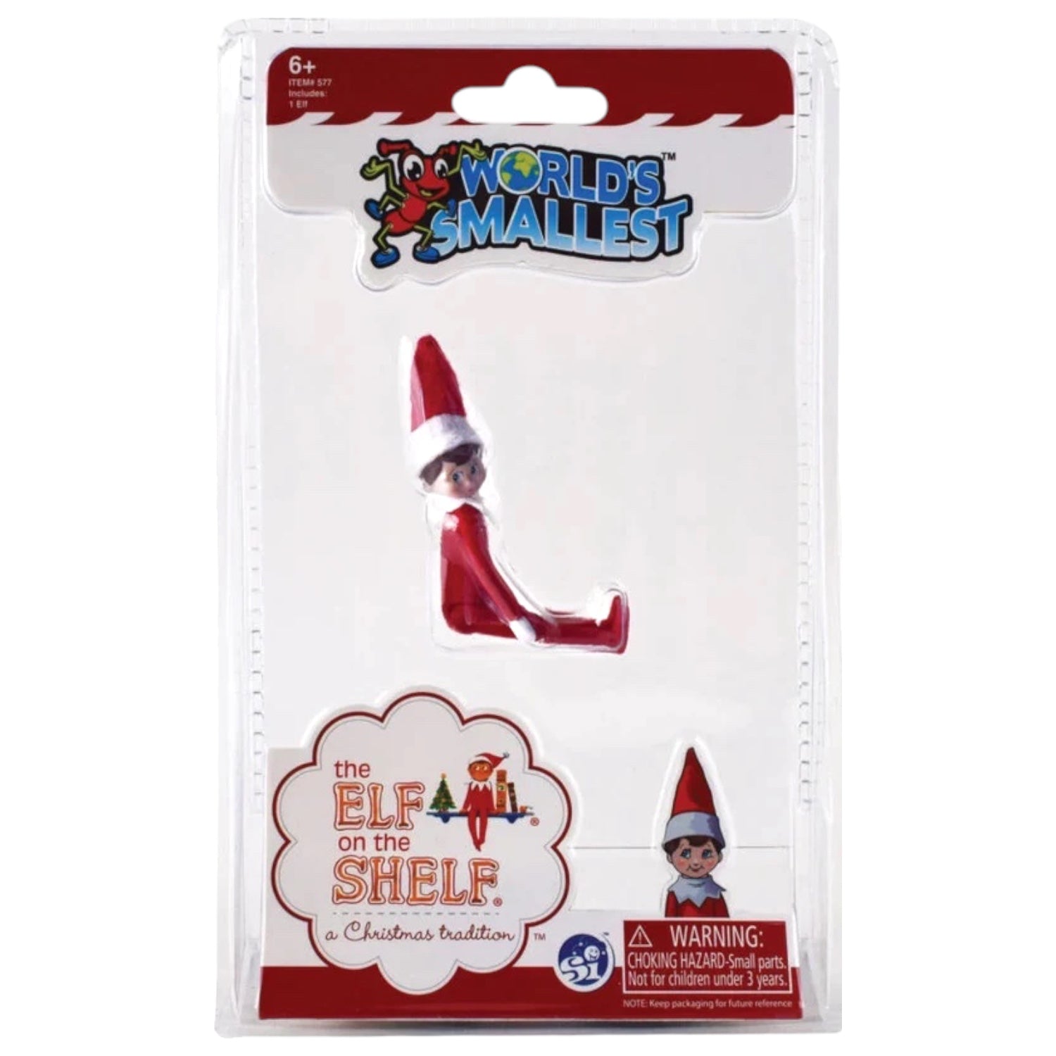 World's Smallest Elf on the Shelf