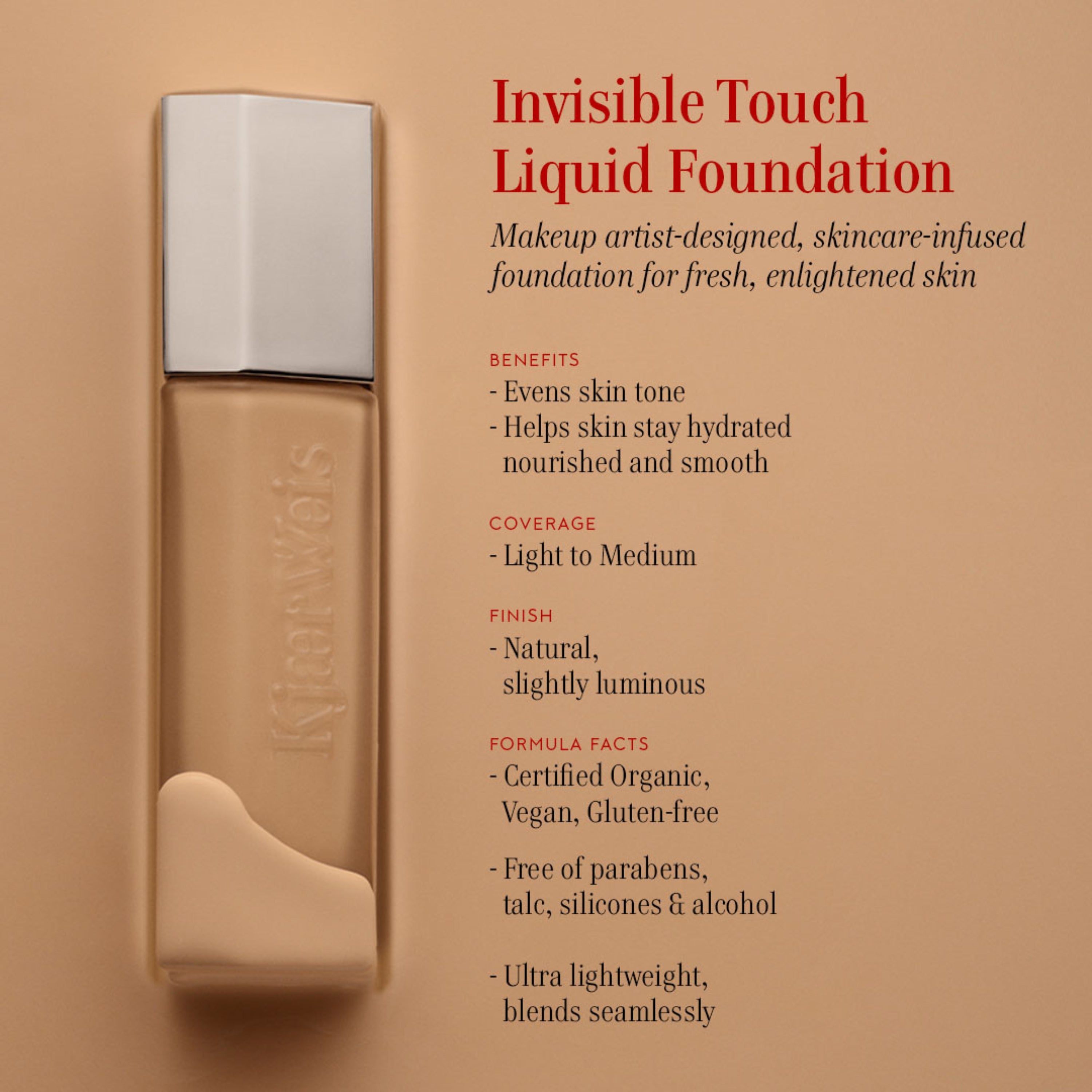Invisible Touch Liquid Foundation--M235/Finesse
