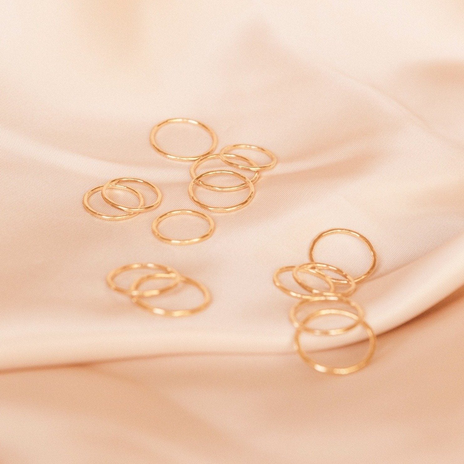 Hammered Band Ring
