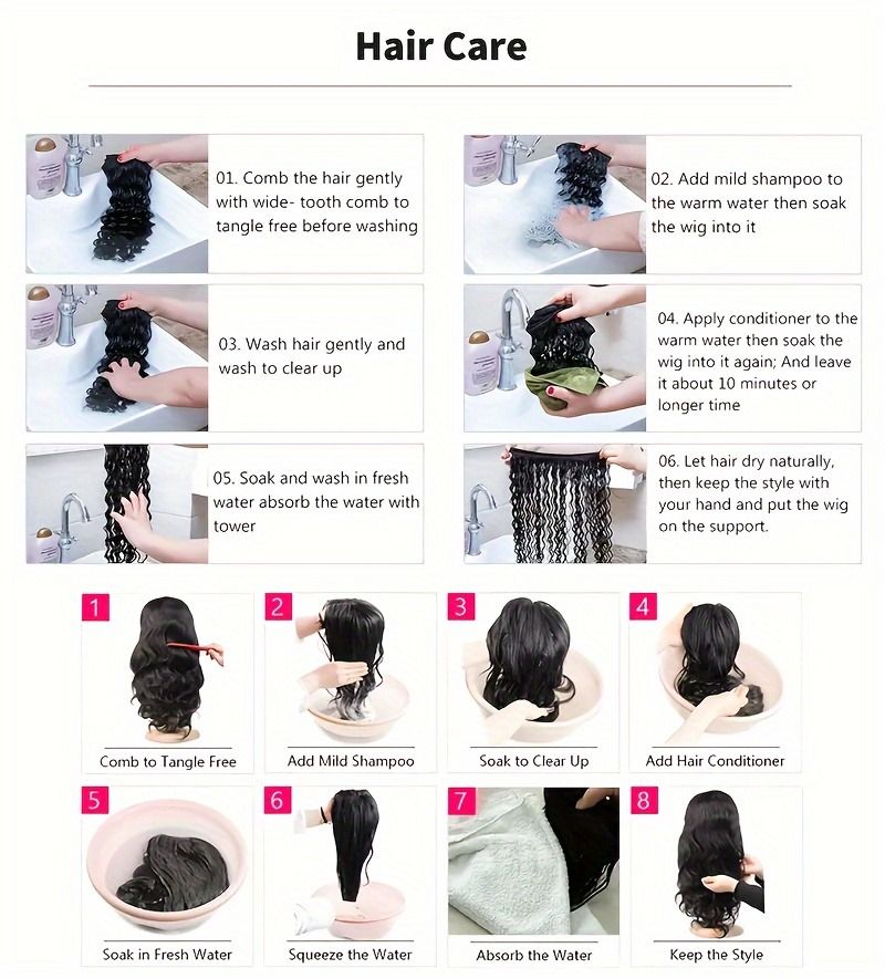 5x5 HD Lace Glueless Closure Wig - Human Hair Straight Pre Plucked Pre Cut No Glue 3 Seconds to Wear - Transparent Lace Front Wigs for Women 180 Density Pre Bleached Knots