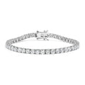 14K White Gold 2.00 Cttw Prong Set Lab Grown Round Diamond Classic Tennis Bracelet (F-G Color, VS2-SI1 Clarity) - 7.25"