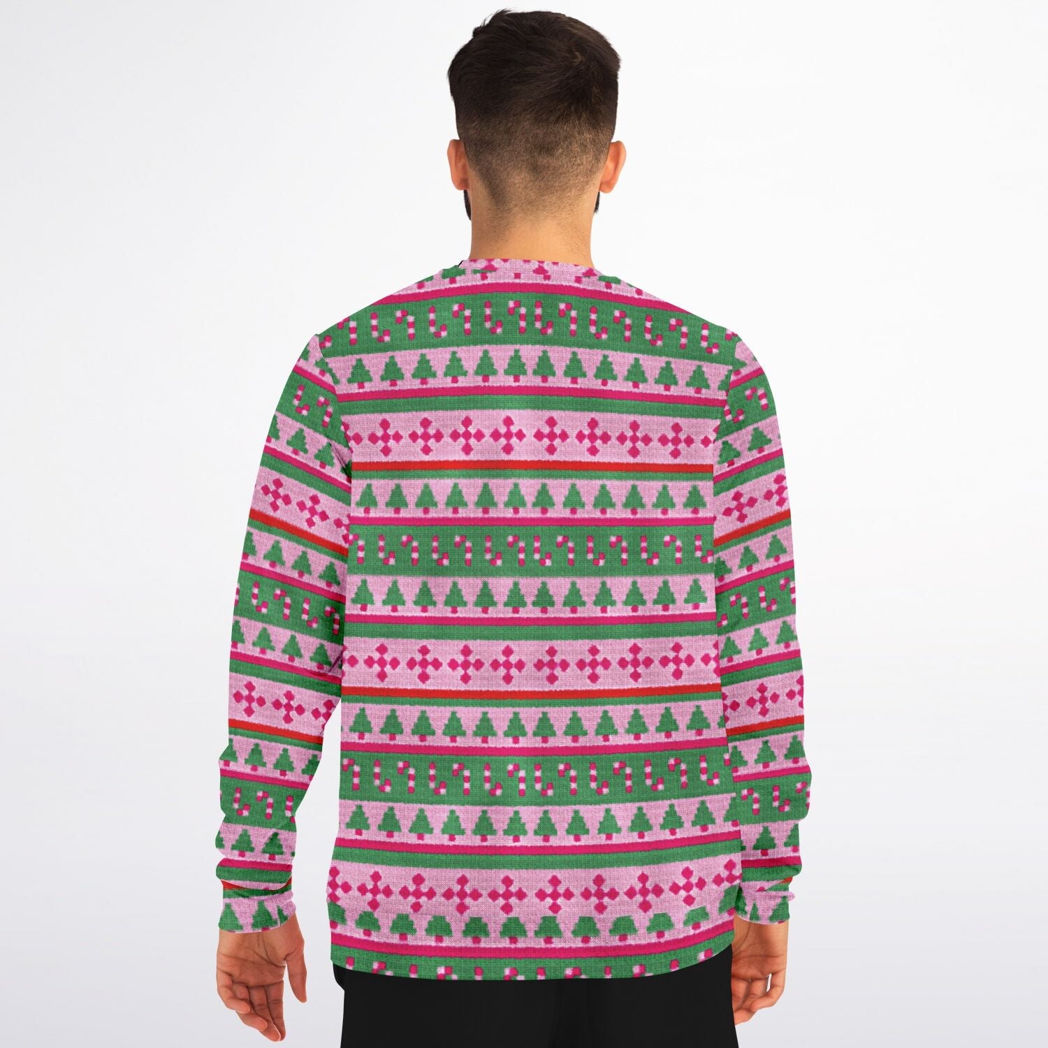 Awkward Flamingo Ugly Christmas Sweatshirt