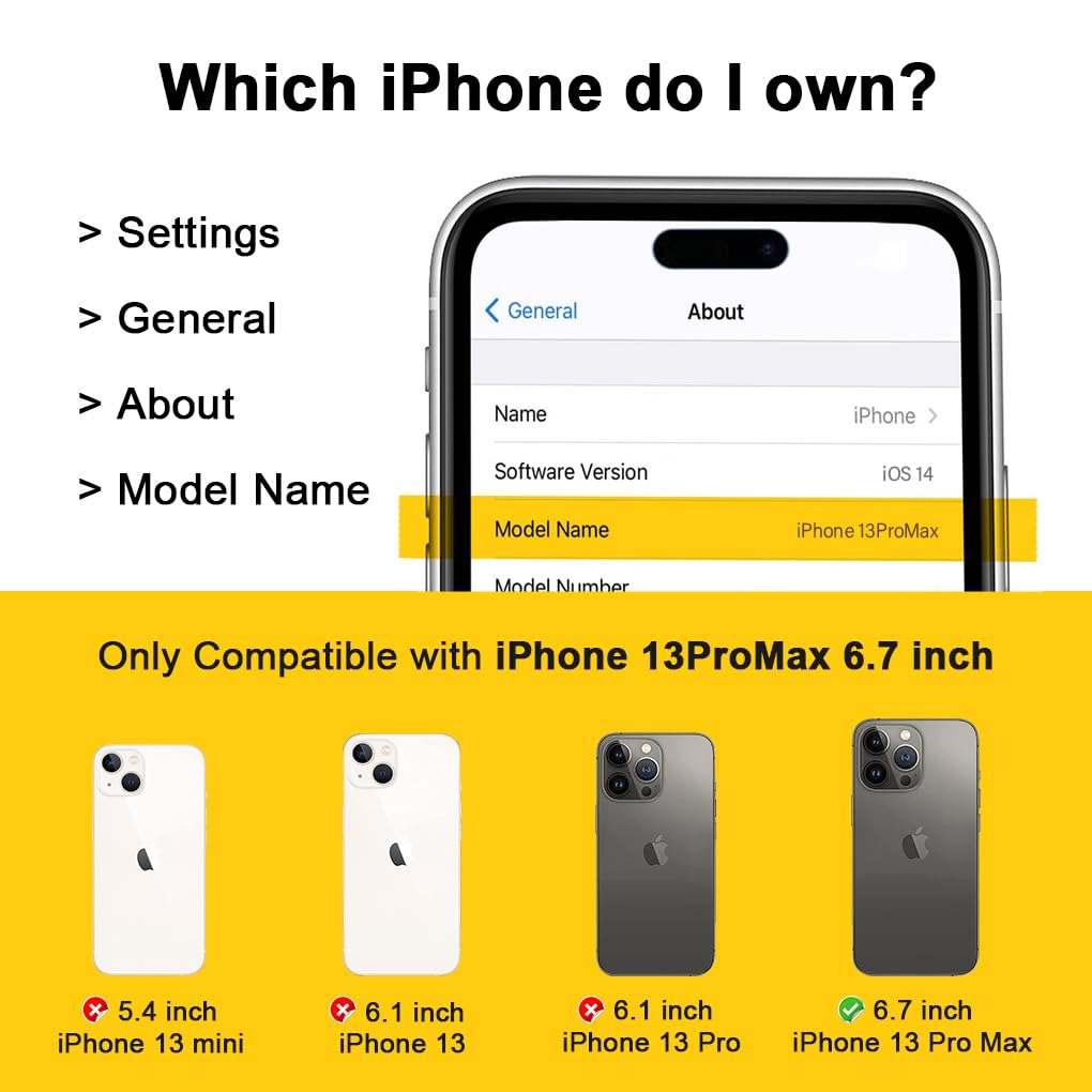 for Phone Case iPhone 13 Pro Max Case Black with Belt Clip Heavy Duty Holster for Shockproof Cases,3 Layers of Sturdy,Military Grade Defender Cover for iPhone 13 Pro Max Cases Black 6.7 Inch