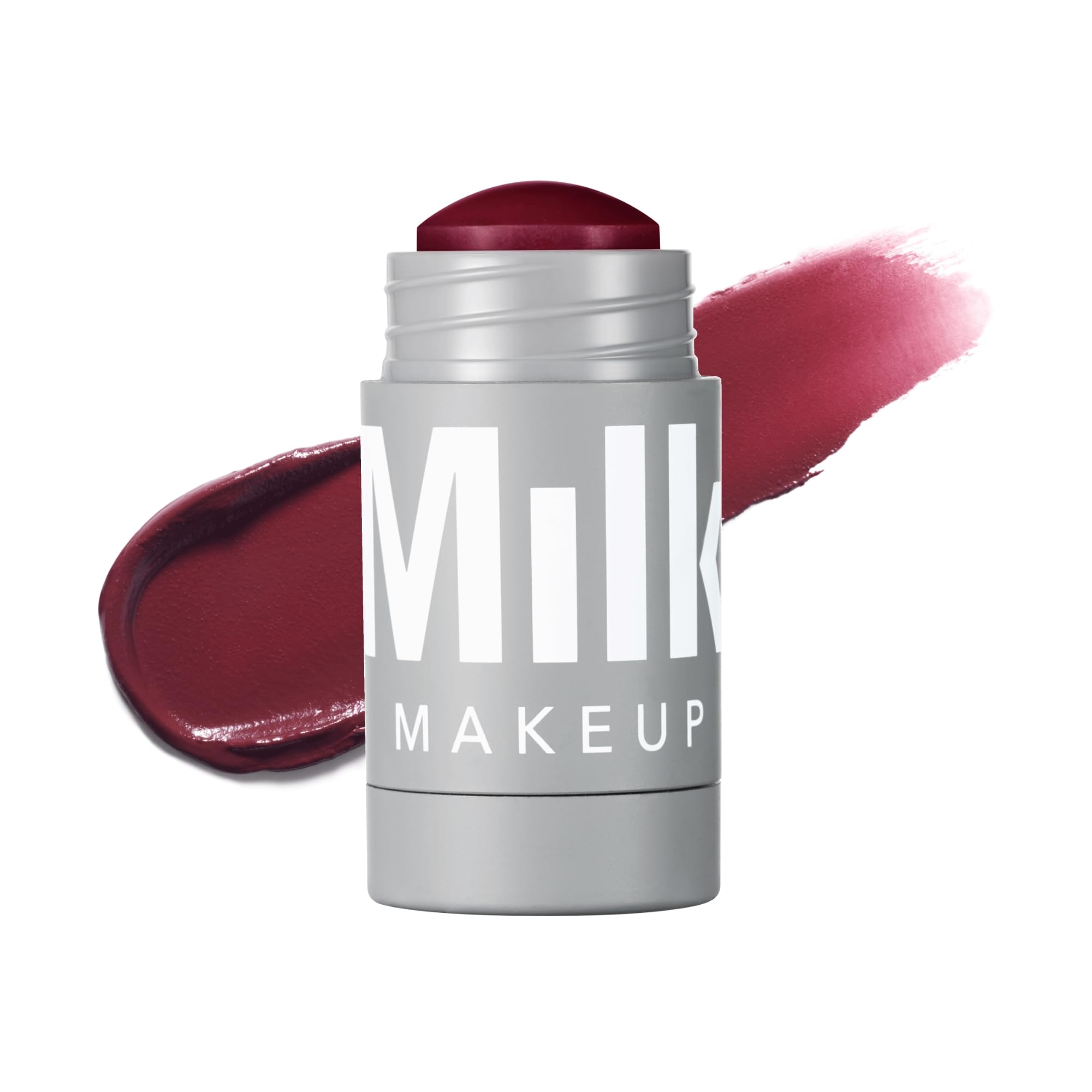 Milk Makeup Lip + Cheek Stick – Multi-Use Cream Blush + Lip Color with Mango Butter, Avocado Oil + Apricot Oil – Hydrating, Buildable, Long-Lasting, Vegan Formula – Smirk, 0.21 oz