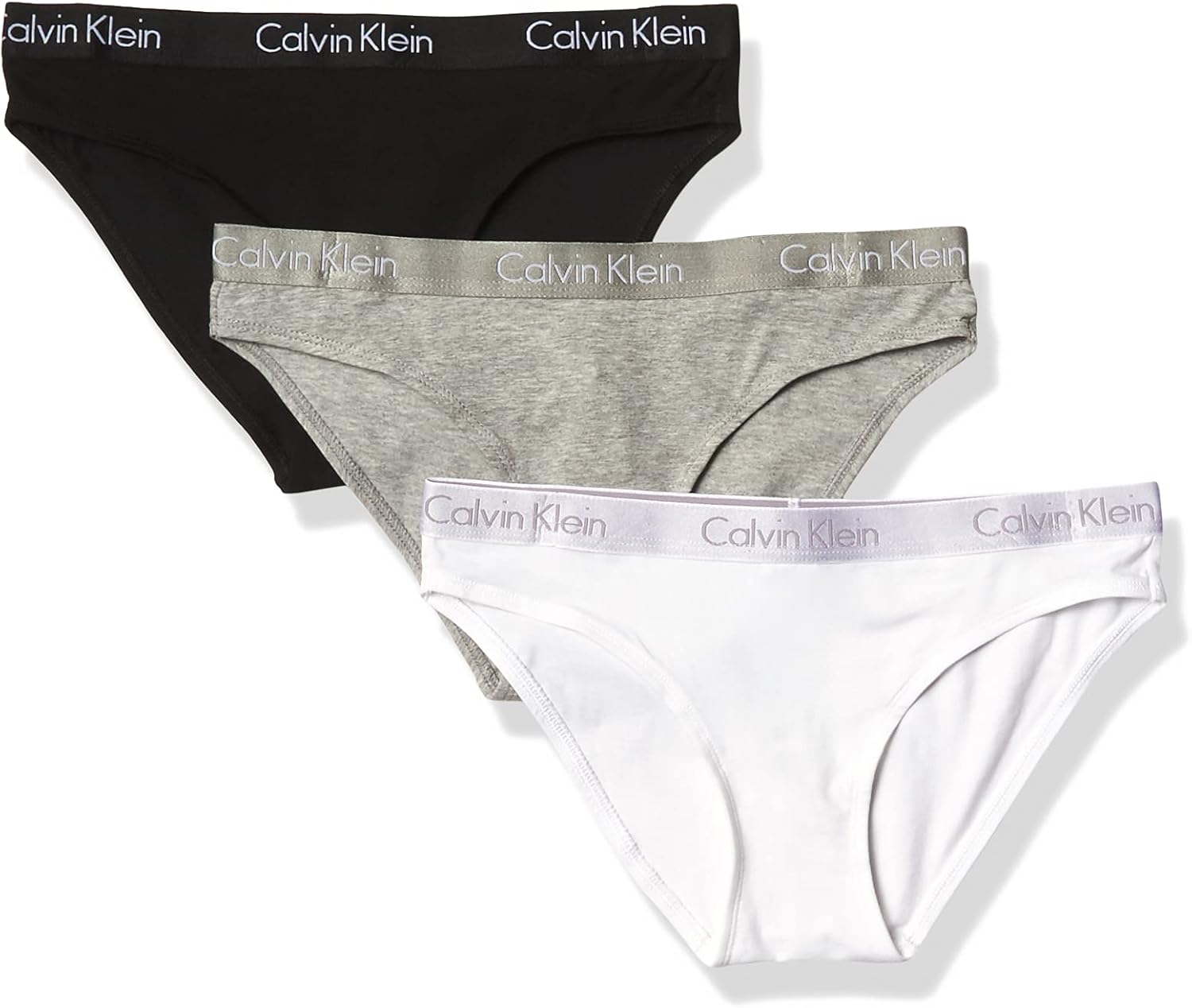 Calvin Klein womens Motive Cotton Multipack Bikini Panty 2 Pack