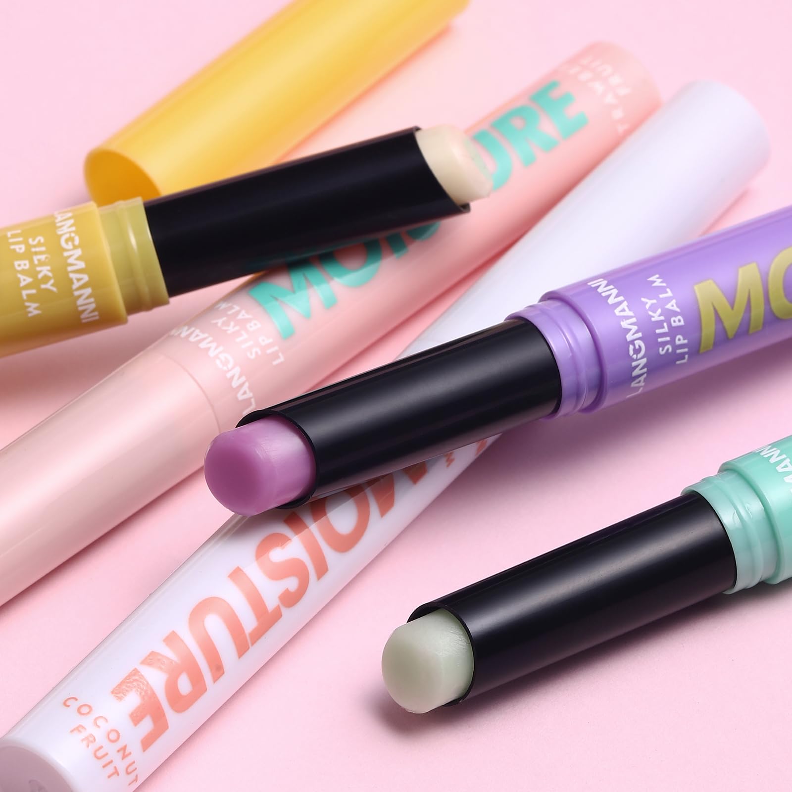 Jolilab Tinted LipBalm Color Change Silky Texture Fruit Flavoured for Lip Long Lasting Taste Waterproof Moisturizing Hydrating Lip Make-up for for Women and Girls