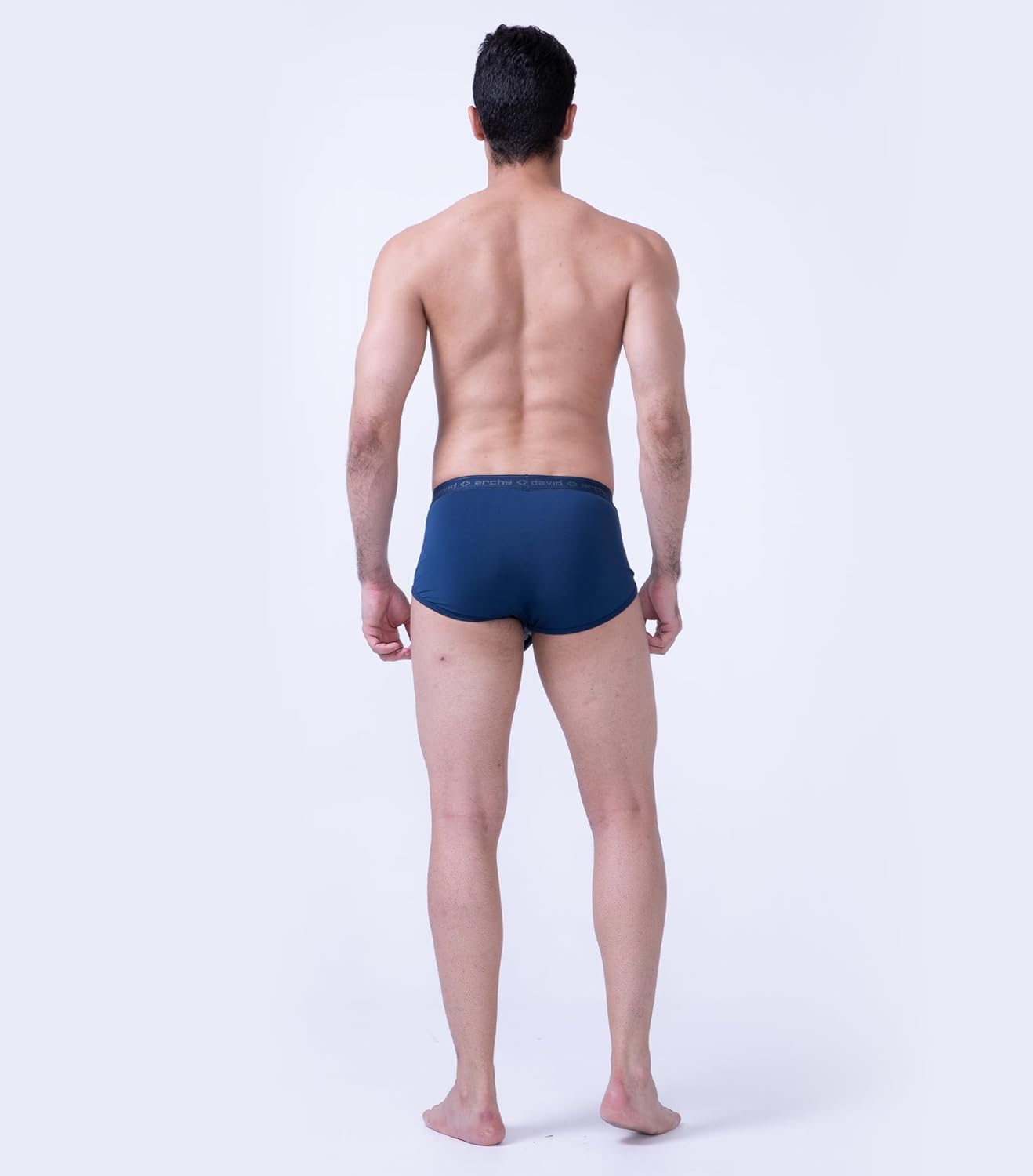 DAVID ARCHY Men's Underwear Ultra Soft Modal Dual Pouch Briefs Support Comfortable lightweight Briefs for Men 4 or 7 Pack