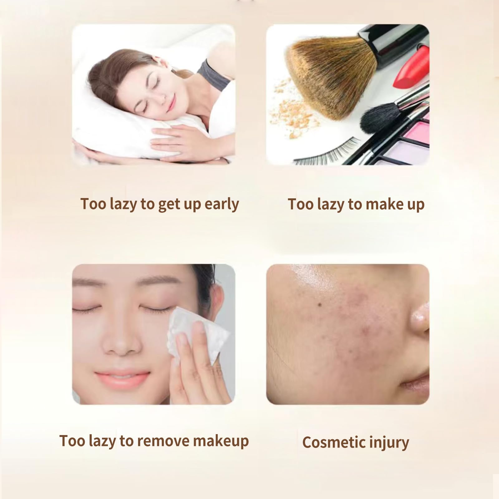 BLUE LOVE 2PCS Vitamin C Tone Up Cream Set, Quick Makeup Moisturizer for Radiant Skin, Natural Skincare for All Skin Types & Daily Use