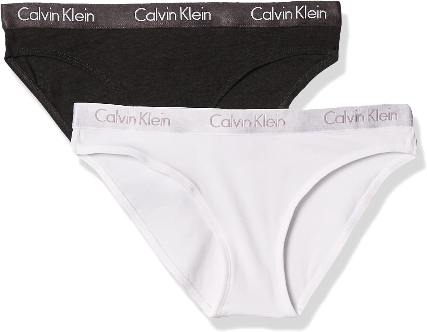 Calvin Klein womens Motive Cotton Multipack Bikini Panty 2 Pack