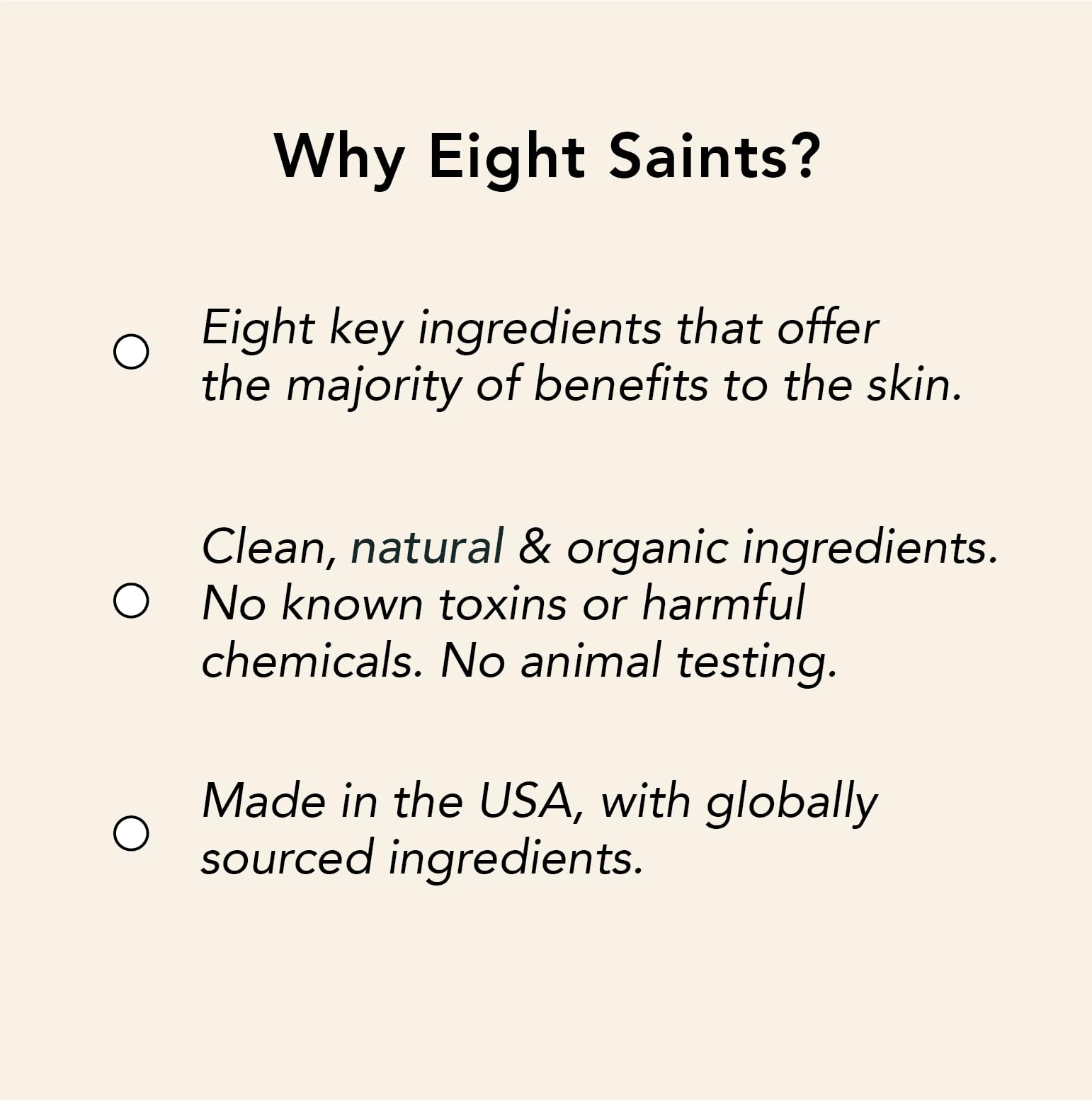 Eight Saints Retinol Skin Care Serum Treatment For Firming Face Lines & Eye Wrinkles, Deep Hydrating Facial Skincare Serum For Anti Aging, 1 Ounce