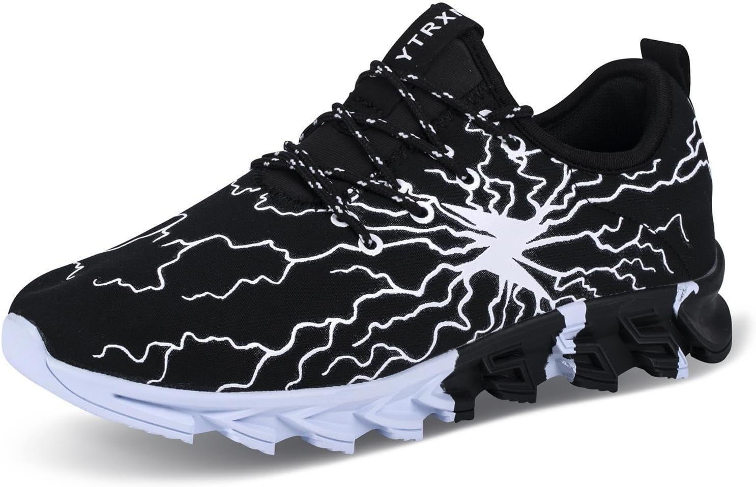 YTRXM Little/Big Boys Running Sneakers Lightweight Slip on Tennis Shoes