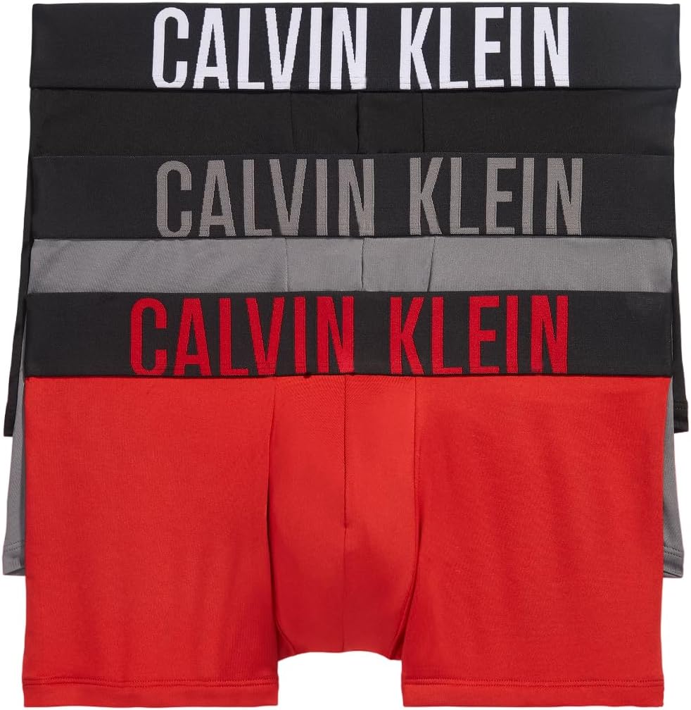Calvin Klein Men's Intense Power 3-Pack Low Rise Trunk