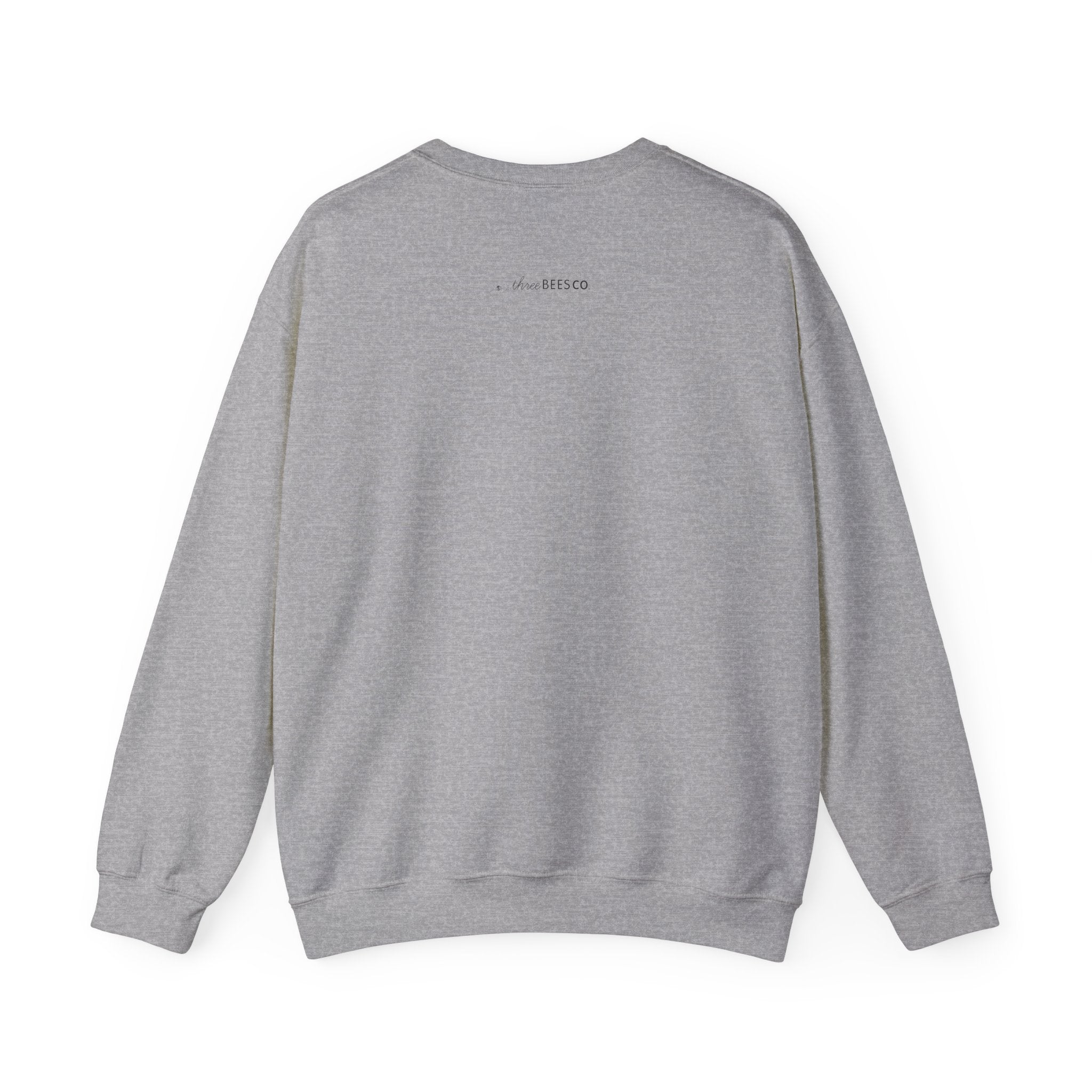 Namaste Halloween Yoga Skeleton Sweatshirt | Cozy Gildan Unisex Crewneck, Three Bees Co. Fall Fashion, Halloween Apparel, Spooky Season Essentials