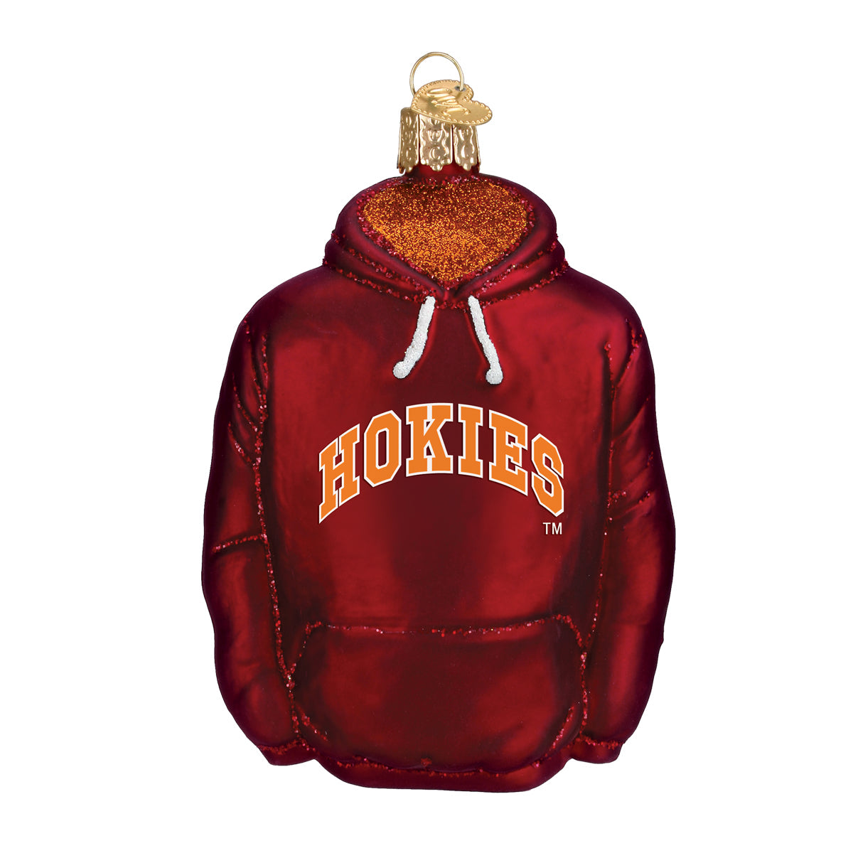 Virginia Tech Hoodie Ornament
