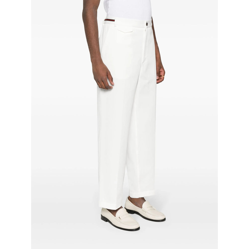 Gucci Neutrals Trousers - Regular & Straight-Leg Trousers Men