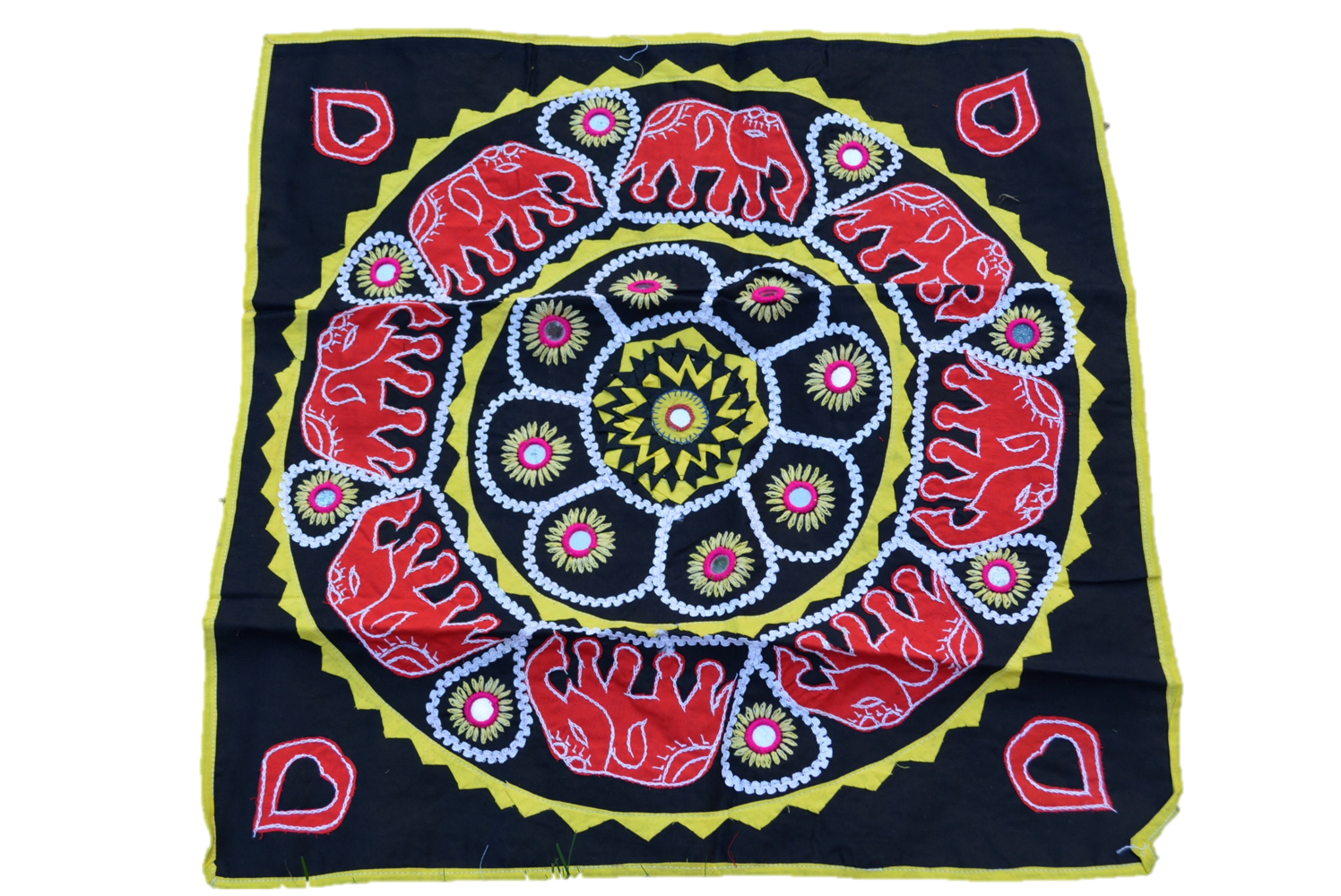 Mandala Upcycled Wall Hanging Home Decor Boho Tapestry by OMSutra