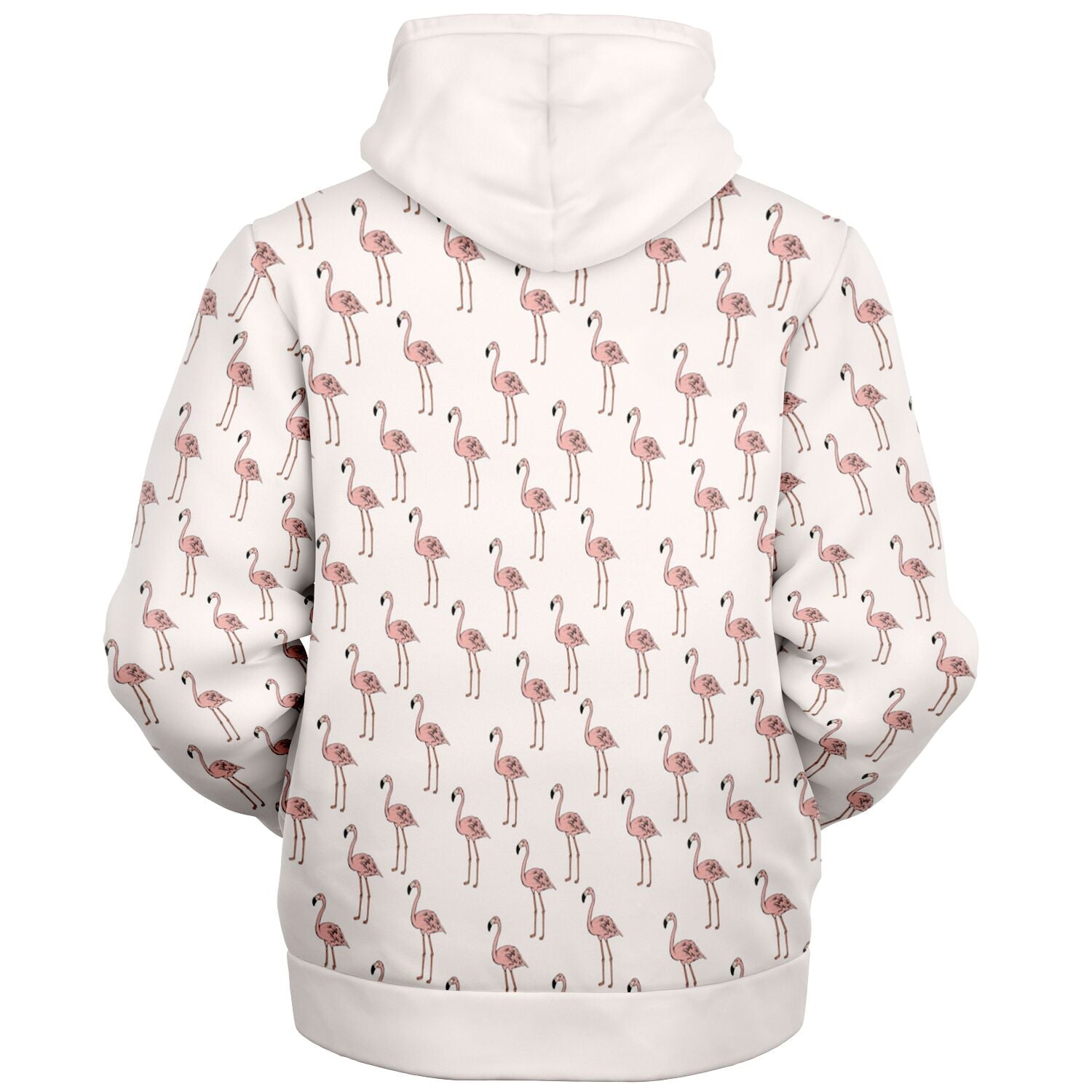 Classic Flamingo Zip-Up Hoodie