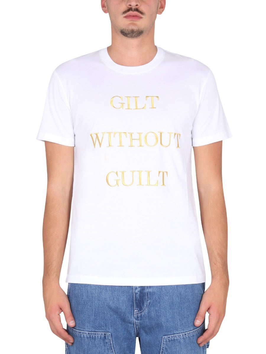 Moschino Men "Guilt Without Guilt" T-Shirt