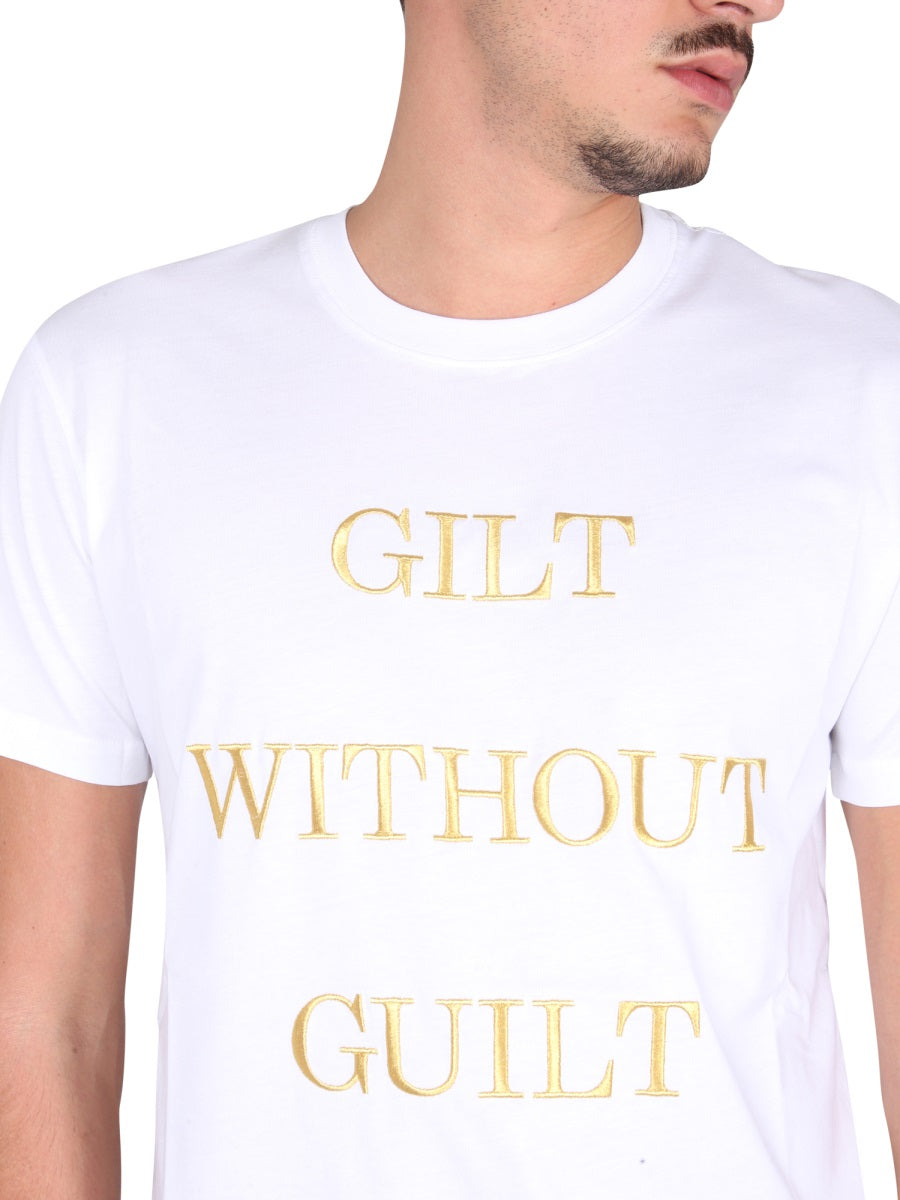 Moschino Men "Guilt Without Guilt" T-Shirt