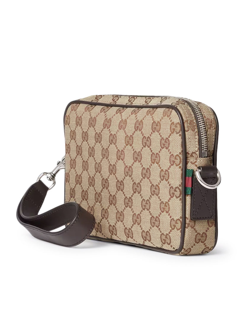 Gucci Men Small Fabric Shoulder Bag