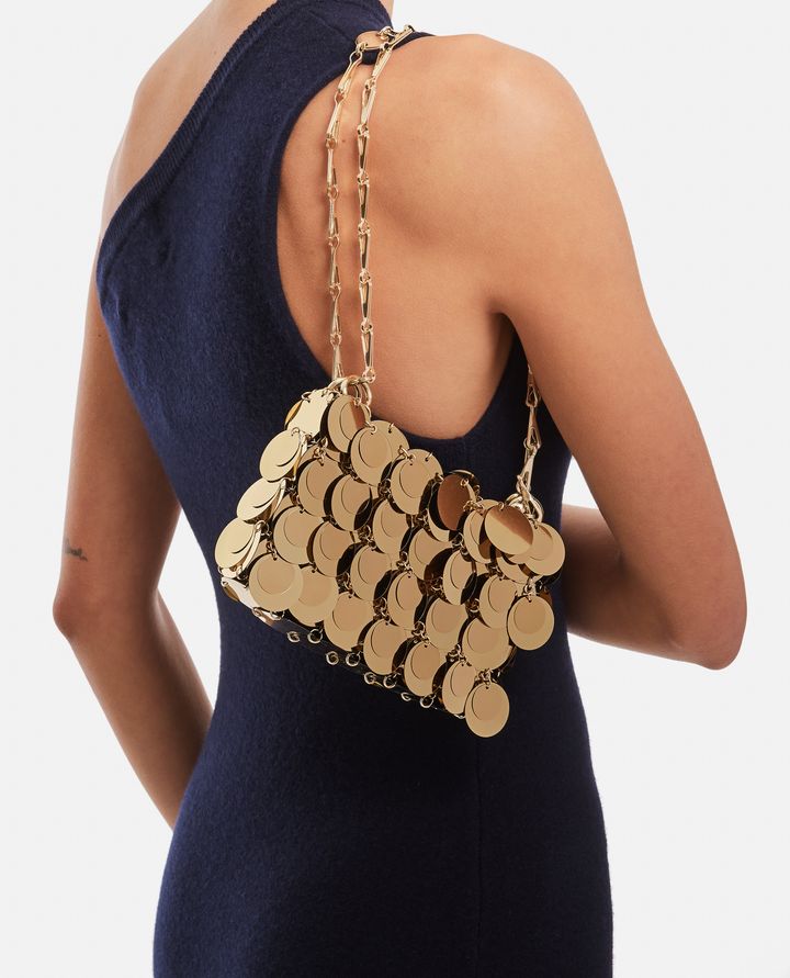 Rabanne Women Sparkle Nano Shoulder Bag