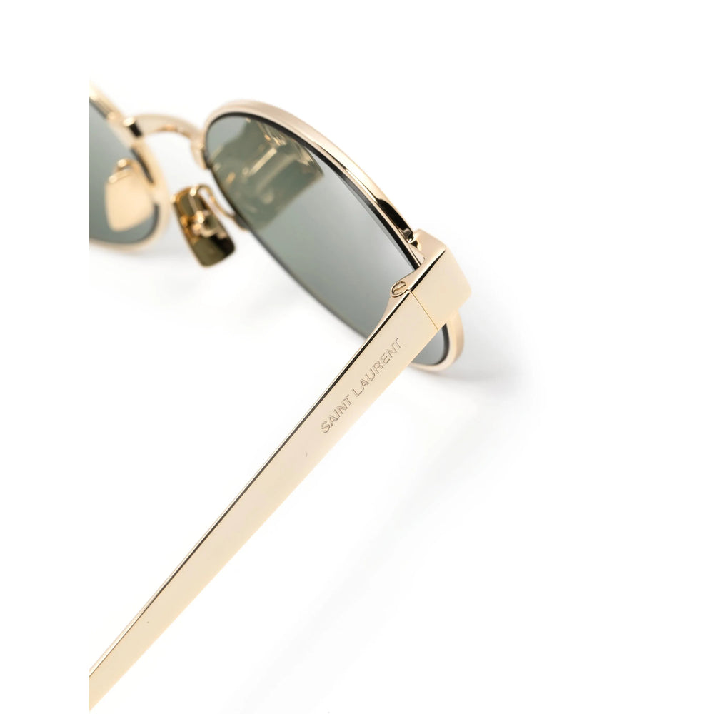 Saint Laurent Gold Sunglasses Women