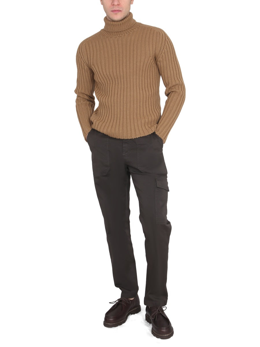 Ten C Men Turtleneck Sweater