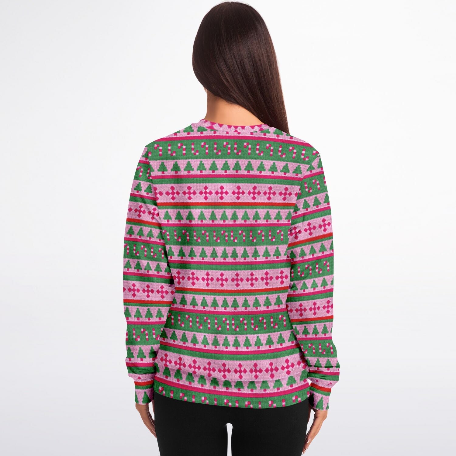 Awkward Flamingo Ugly Christmas Sweatshirt