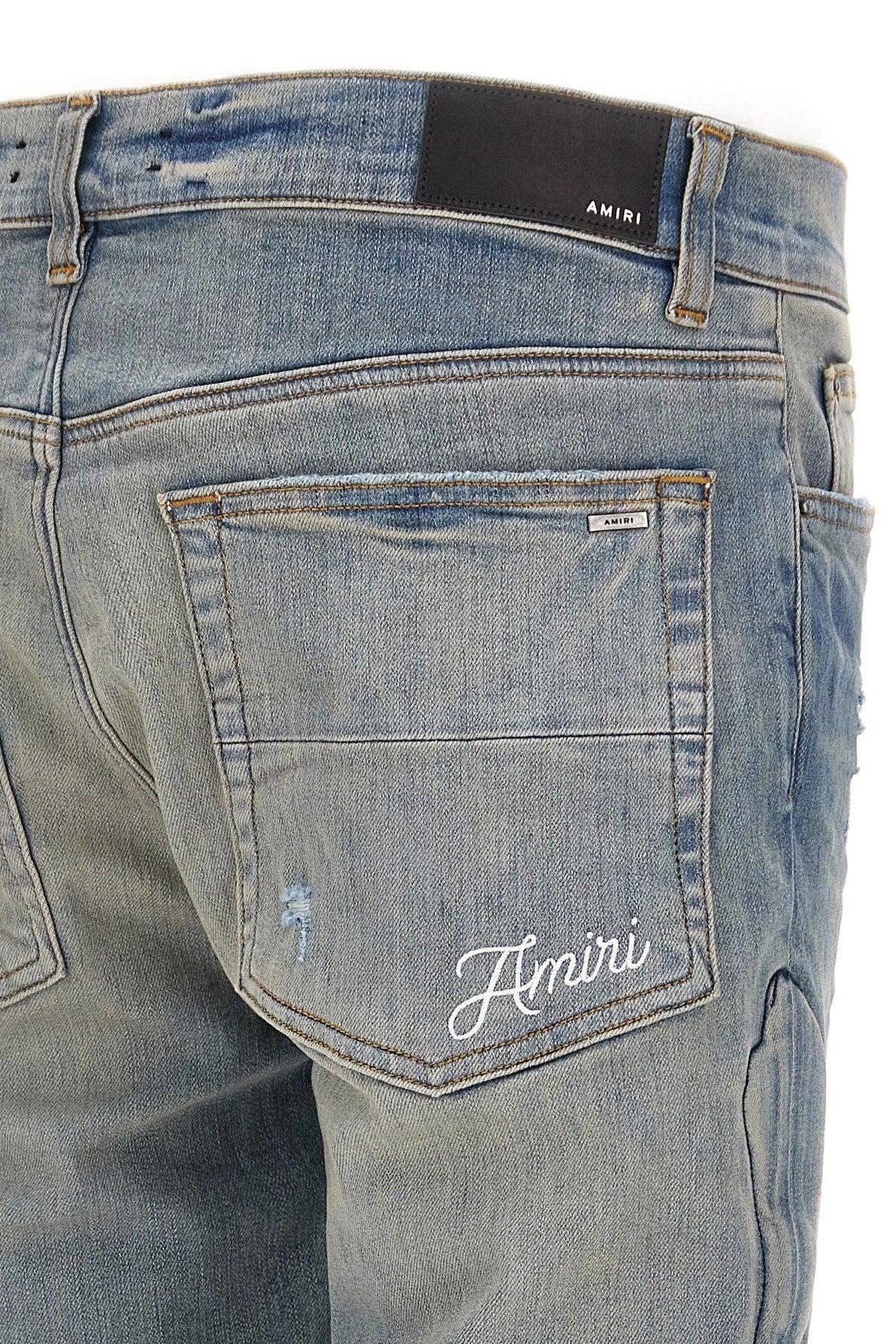 Amiri Men '3D Bones' Jeans