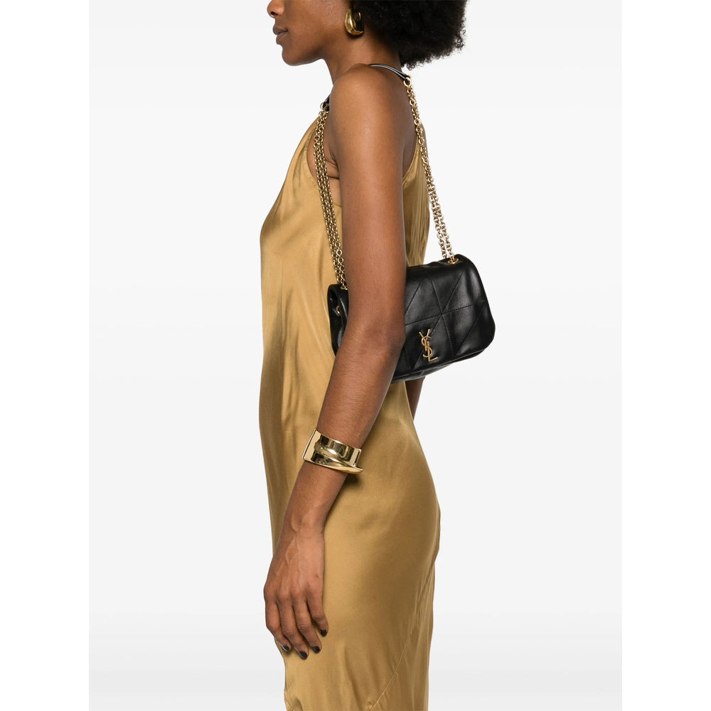 Saint Laurent Black Satchels & Cross Body Bags Women