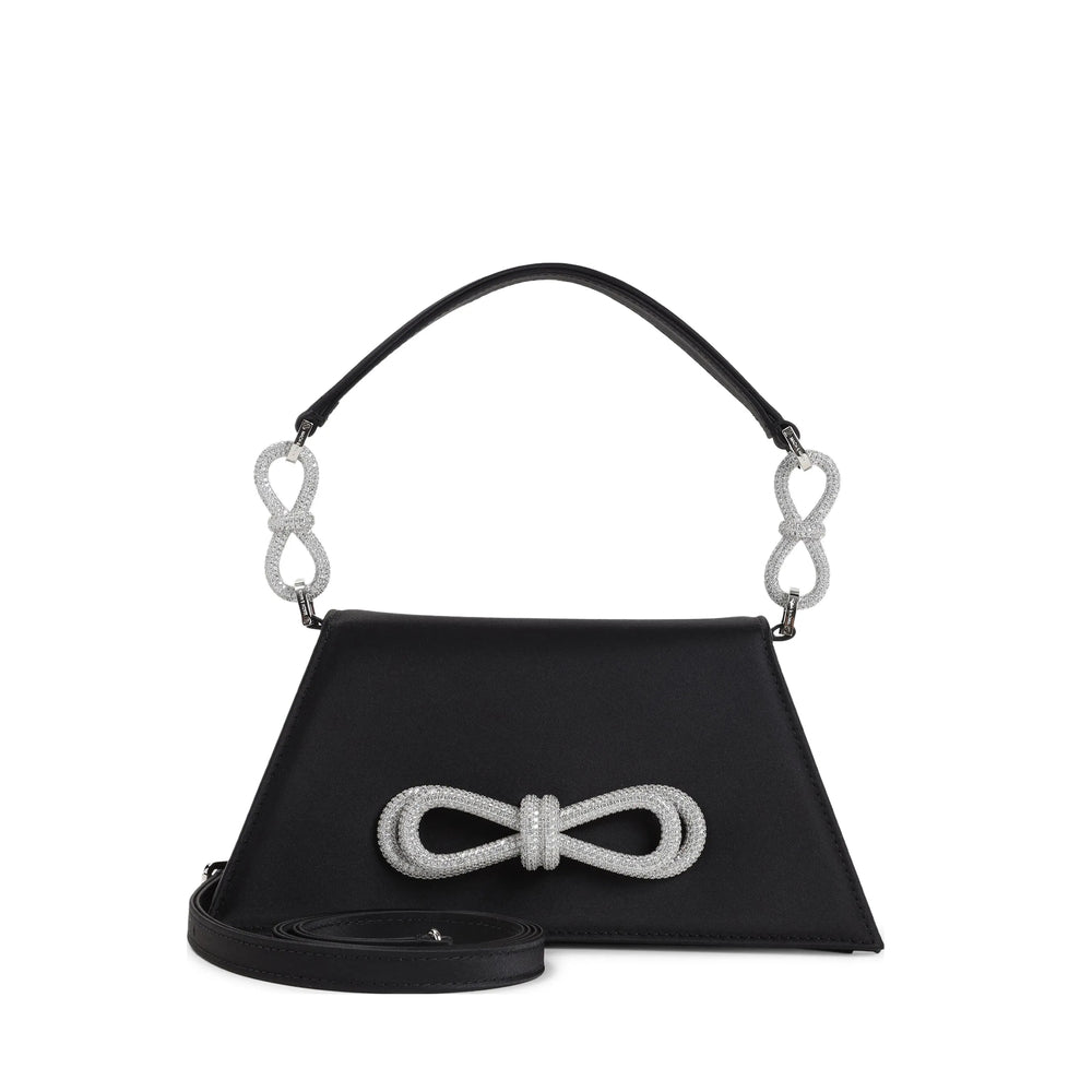 Mach & Mach Black Shoulder Bags Women