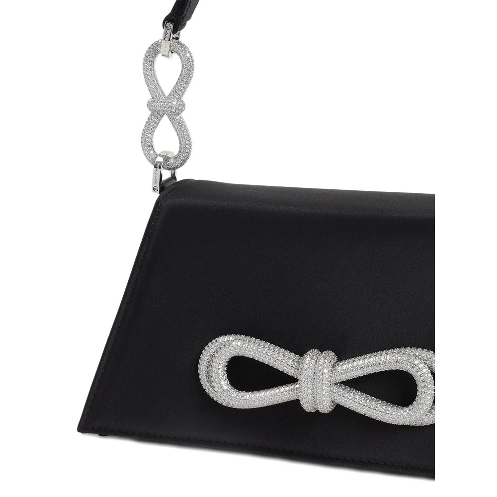 Mach & Mach Black Shoulder Bags Women