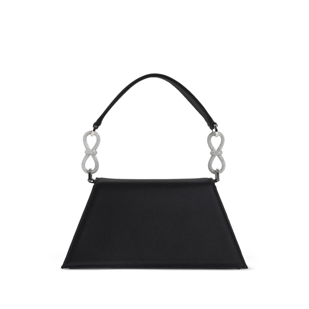 Mach & Mach Black Shoulder Bags Women