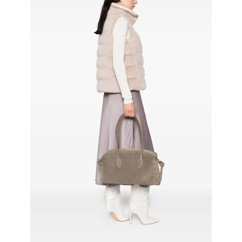 Yuzefi Neutrals Shoulder Bags Women