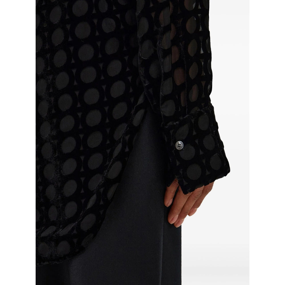 Ferragamo Black Tops - Blouses Women