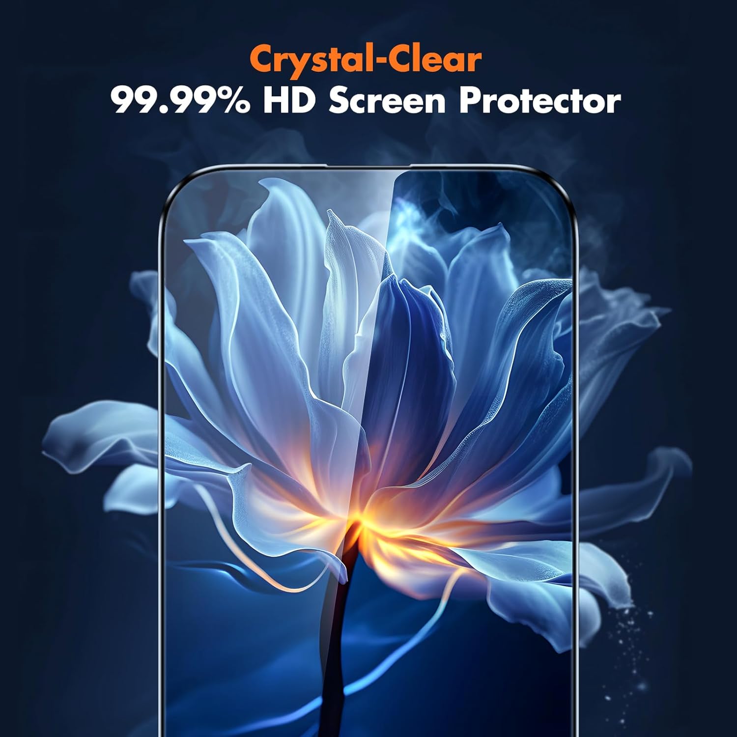 UNBREAKcable 3-Pack Screen Protector for iPhone 16 Pro Max [Military Grade Shatterproof] Tempered Glass Screen for Apple 16 Pro Max [9H Hardness][Full Coverage][Bubble Free][Easy Installation]