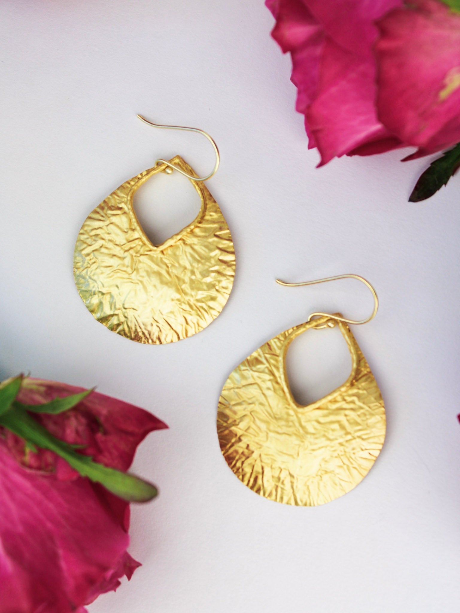 Camelia Drop Earrings