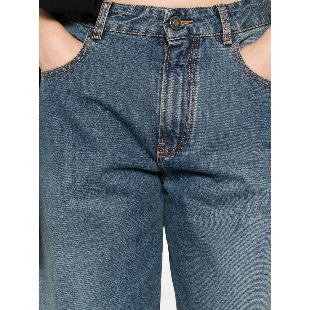 Alaïa  Denim - Wide-Leg Jeans Women