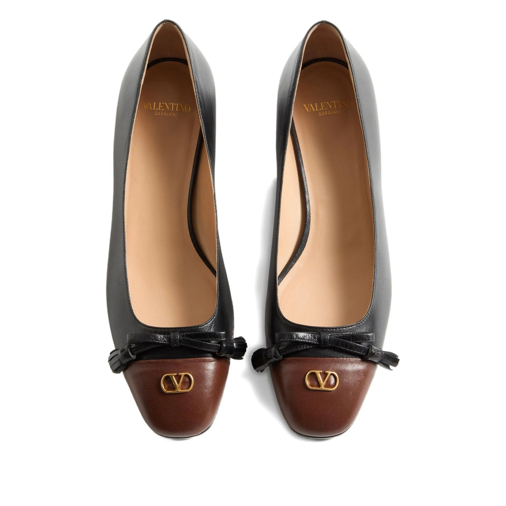 Valentino Garavani Black Ballet Flats Women