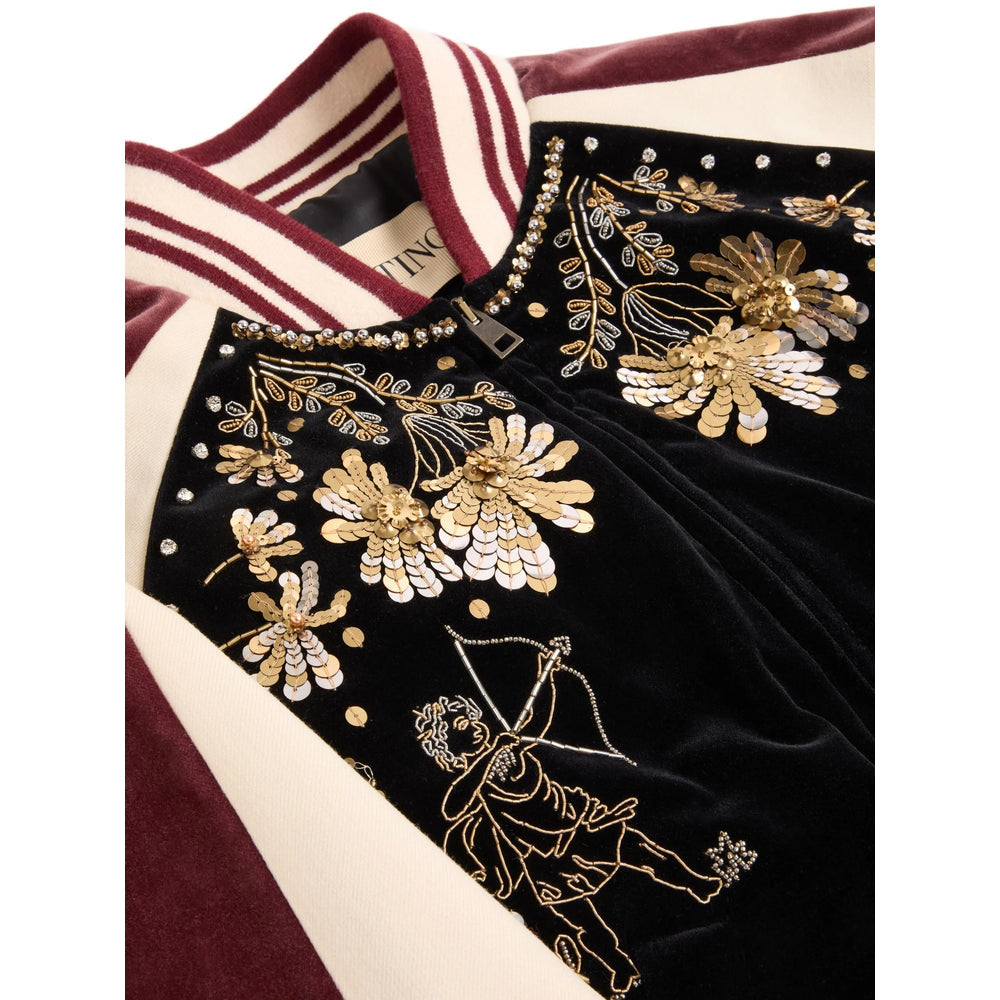 Valentino Black Jackets - Bomber Jackets Men