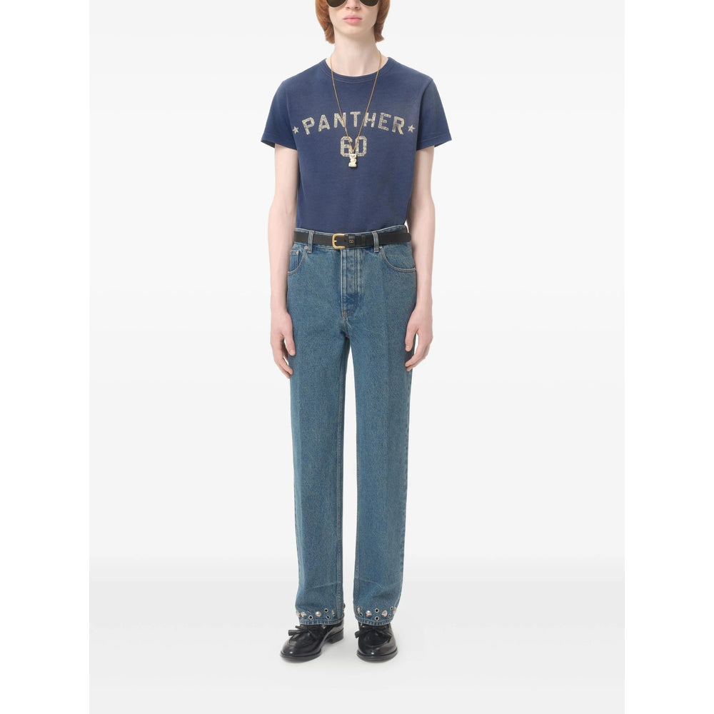 Valentino Blue Denim - Regular & Straight-Leg Jeans Men