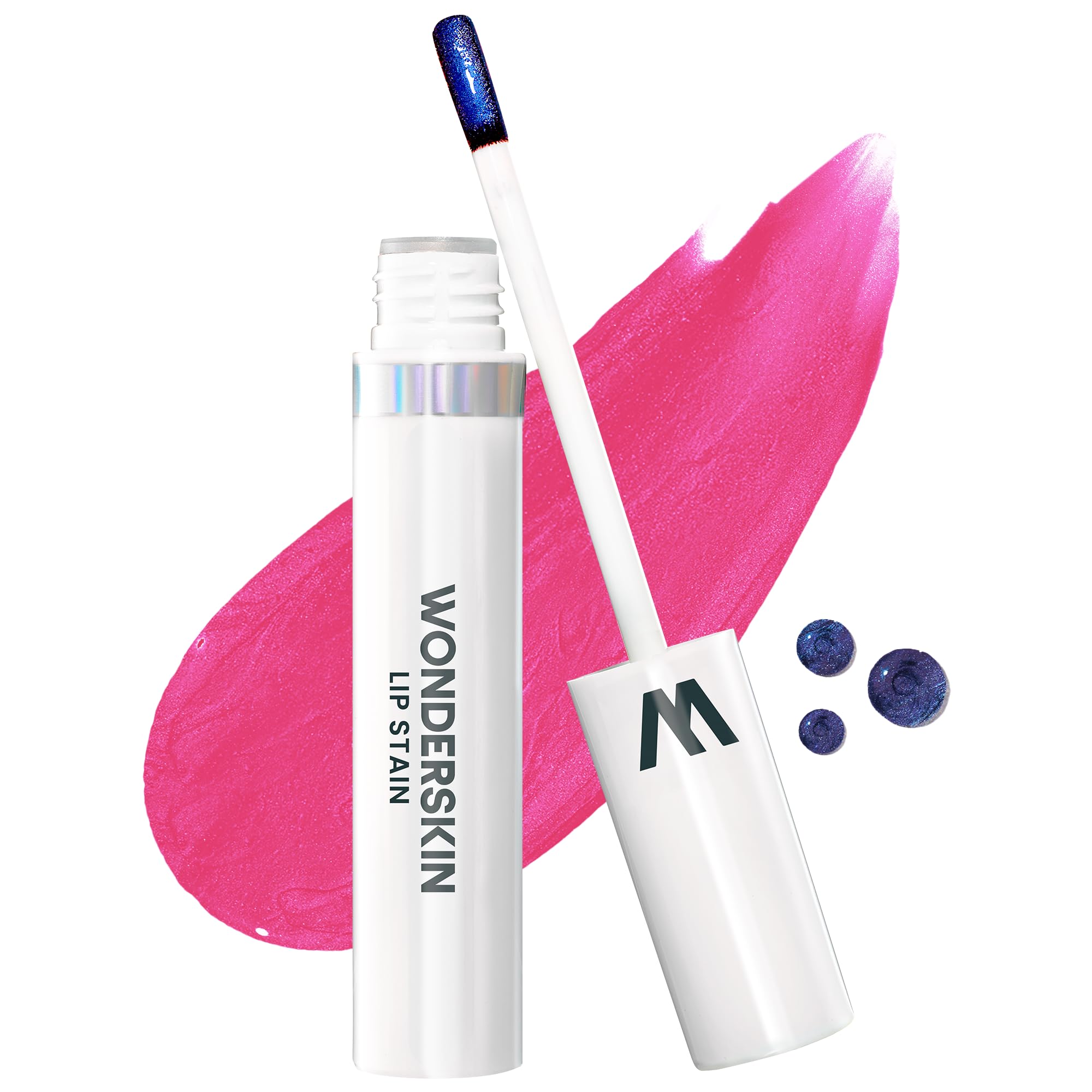 Wonderskin Wonder Blading All Day Lip Stain Peel Off Masque - Long Lasting, Waterproof and Transfer Proof Nude Lip Tint, Matte Finish Peel Off Lip Stain (Whimsical Masque)