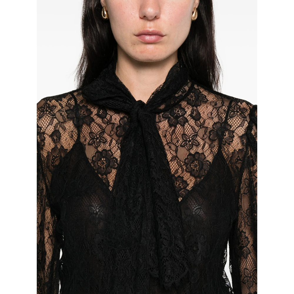 Chloé Black Tops - Blouses Women